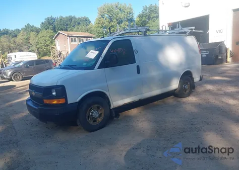 2015 Chevrolet Express 2500 Work Van from USA, damaged, VIN 1GCWGFCF9F1152497
